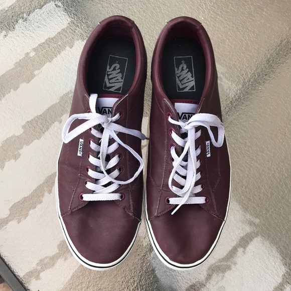 vegan leather vans